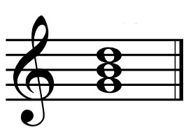 acorde perfecto de Sol mayor